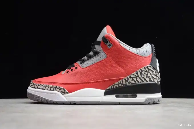 1st Kicks Shoes Red Air 3 Jordan CK5692-600 Cement 0613